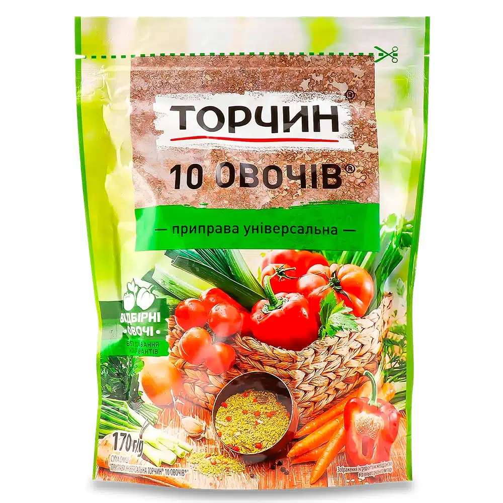 10 овочів Торчин 170г