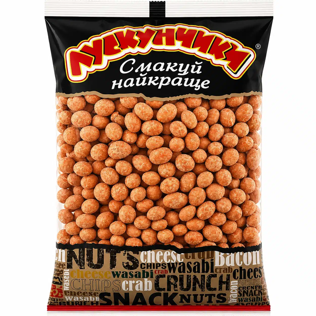 Арахис жареный в хрустящей скорнице со вкусом Краба 1кг