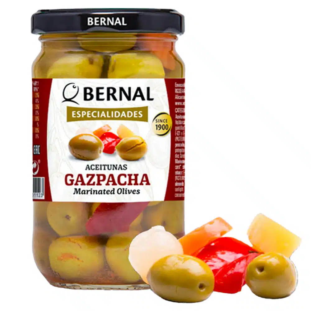 Оливки в соусе гаспача Bernal Gazpacha 300г
