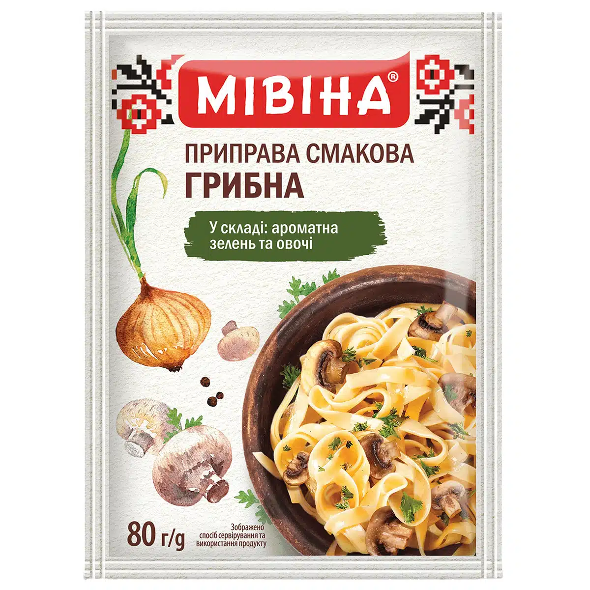 Приправа универсальная Мивина Грибная 80г