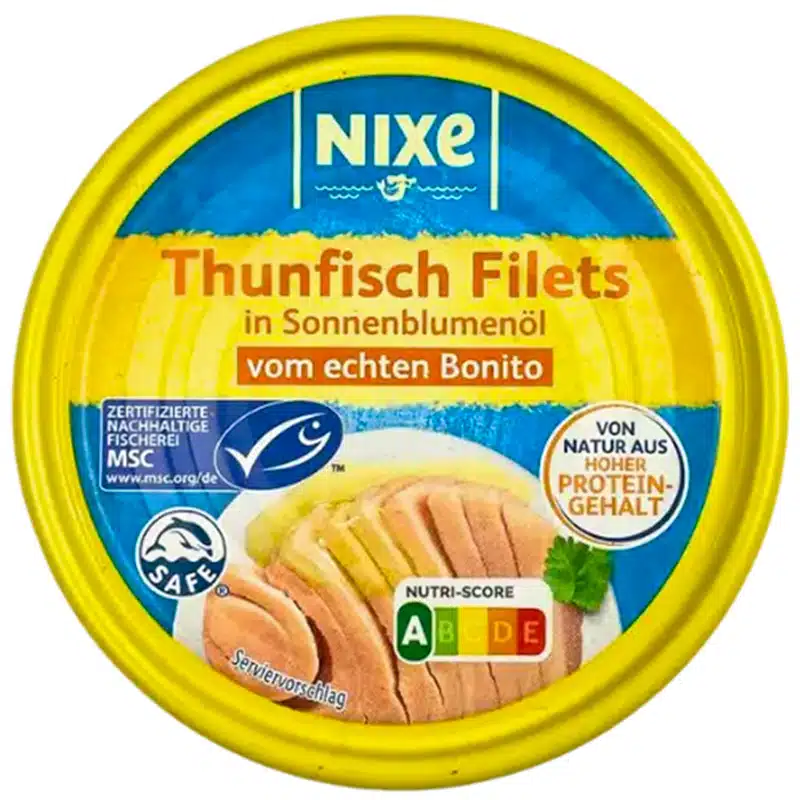 Тунець в соняшниковій олії Nixe 185г