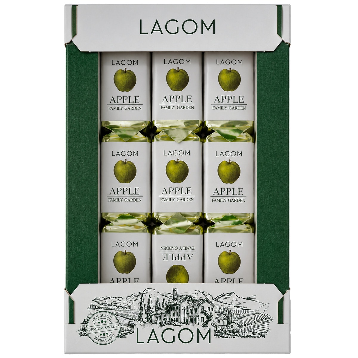 Конфеты Family Garden с яблочным джемом Lagom 1,04 кг Конфеты Family Garden с яблочным джемом Lagom 1,04 кг