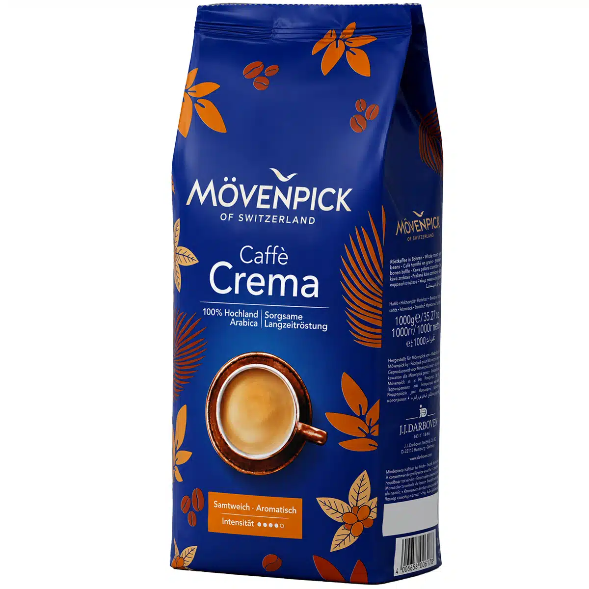 Кава в зернах Movenpick Caffe Crema 1кг