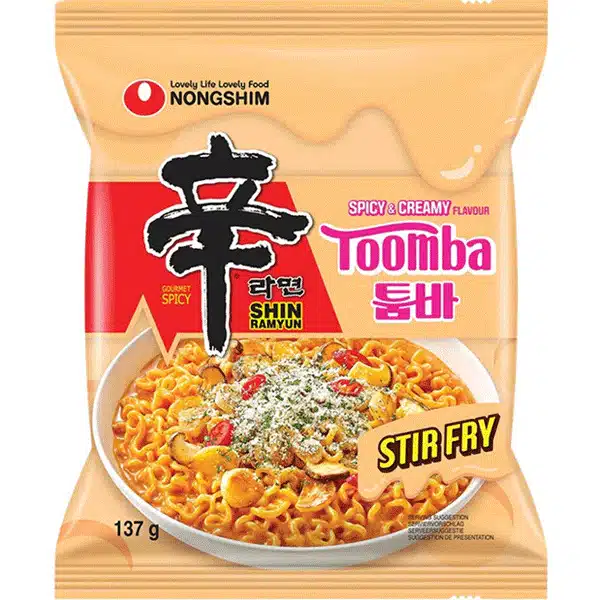 Лапша быстрого приготовления Nongshim Toomba 137г