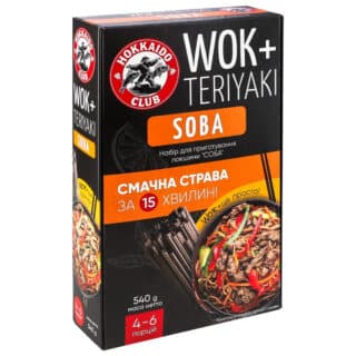 Набор для приготовления лапши Soba Hokkaido Club 540г
