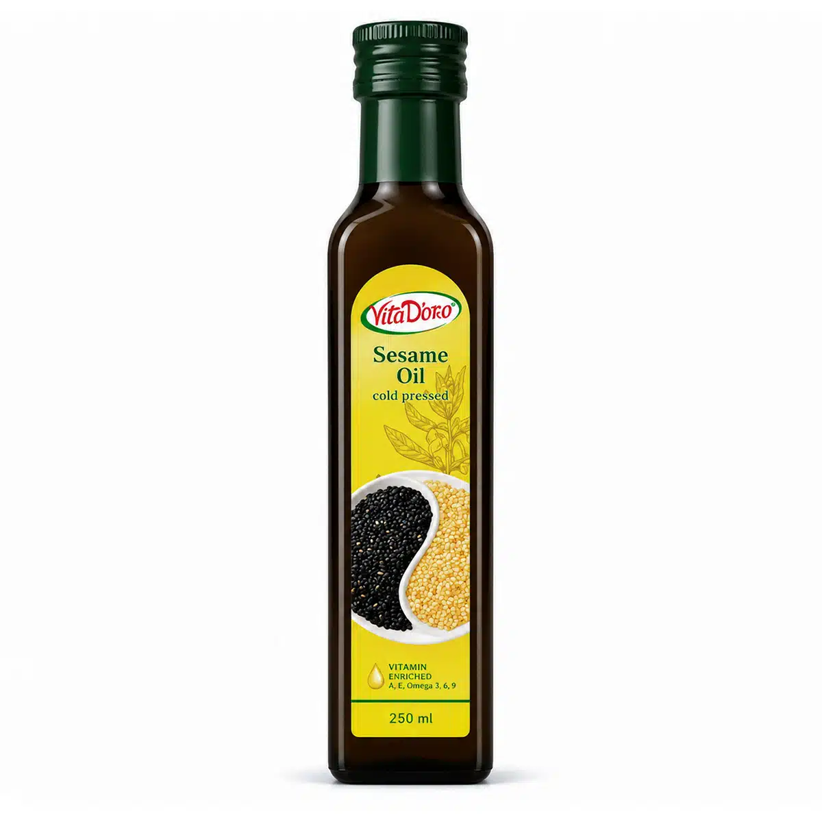 Масло кунжутное VitaD'oro 250мл