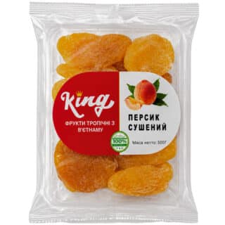 Персик сушеный King 500г