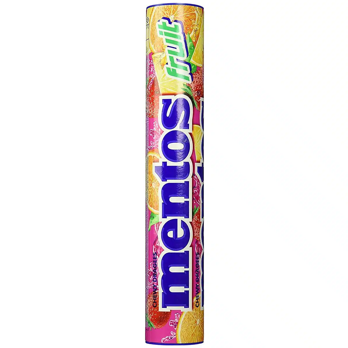 Жевательные драже Mentos Fruit 10х38г + копилка