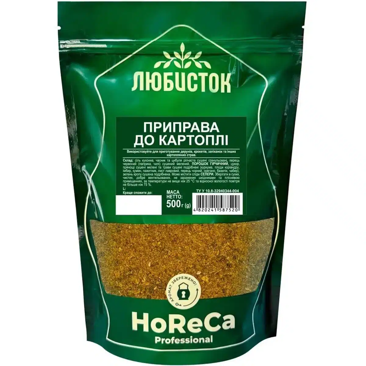 Приправа до Картоплі Любисток 500г Приправа до Картоплі Любисток 500г