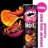 Чипси Pringles Hot зі смаком барбекю та гострих ребер (BBQ Ribs) 160г — изображение 3