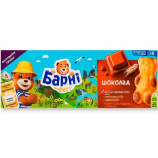Барни бисквит шоколад 150г