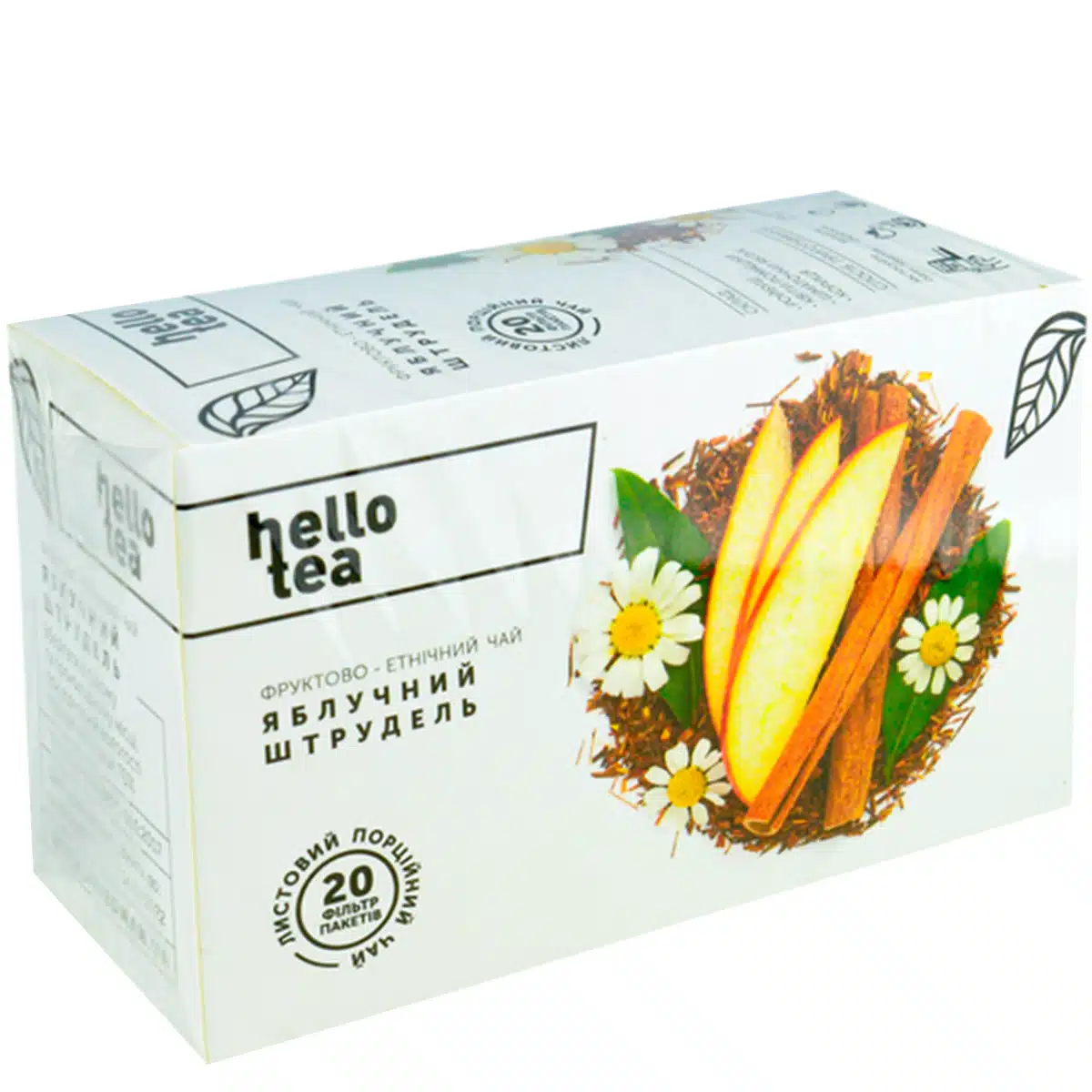 Чай фруктовий Hello Tea Яблучний штрудель Чай фруктовий Hello Tea Яблучний штрудель