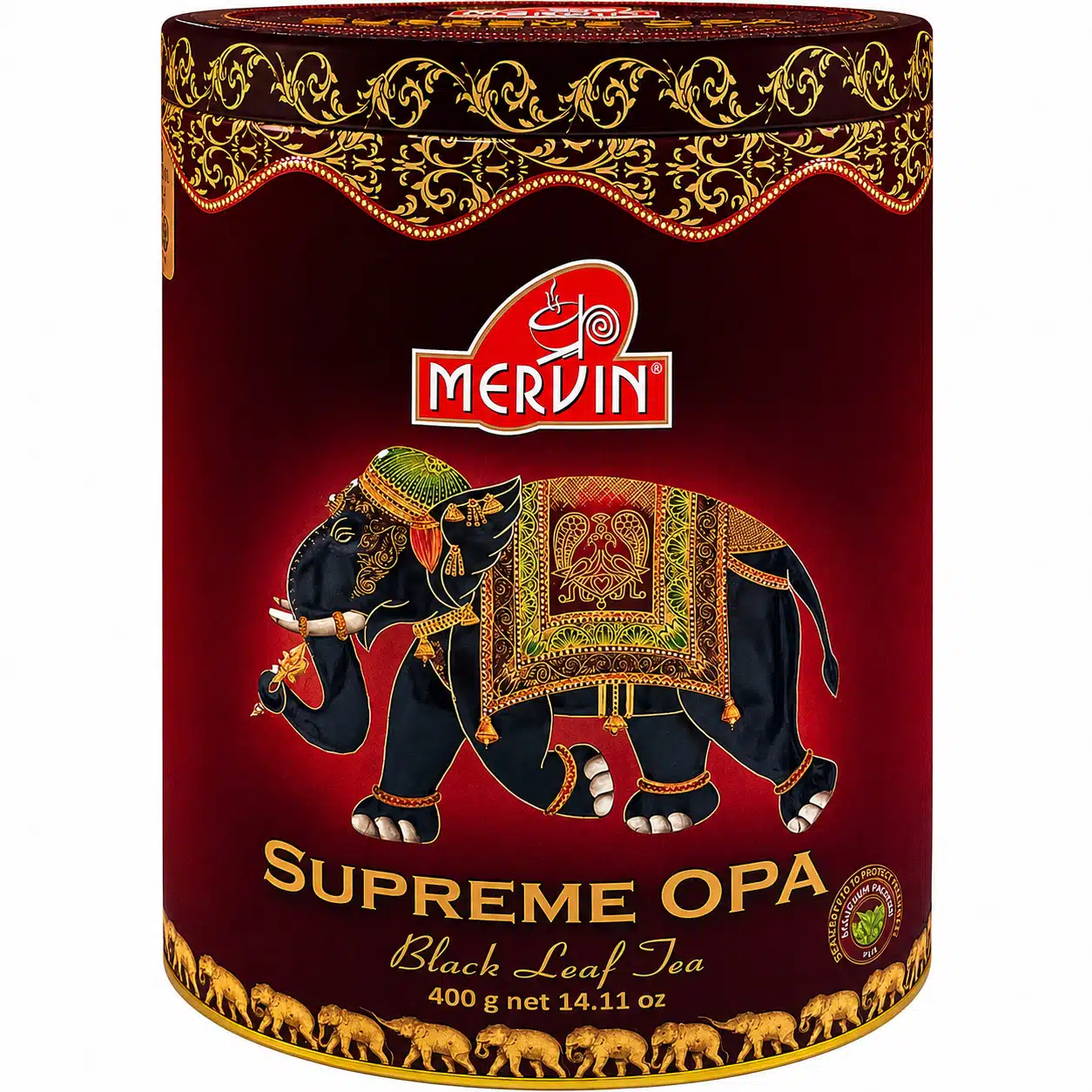 Чай Mervin черный крупнолистовой Supreme OPA 400г (банка) Чай Mervin черный крупнолистовой Supreme OPA 400г (банка)