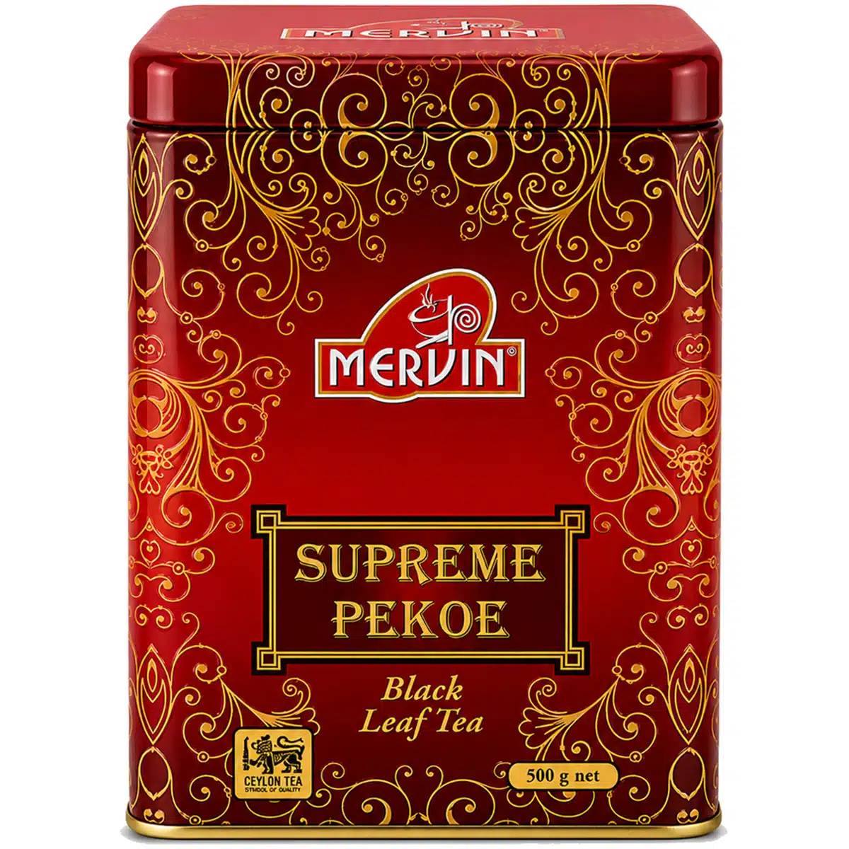 Чай Mervin черный среднелистовой Supreme Pekoe 500г