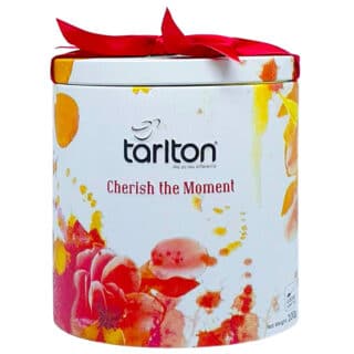 Черный чай Tarlton Удача Cherish the Moment (подарочная банка + бант) 100г