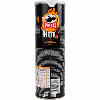 Чипсы Pringles Hot со вкусом лайма и чили