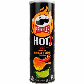 Чипсы Pringles Hot со вкусом лайма и чили