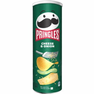 Чипси Pringles зі смаком сиру та цибулі (Cheese & Onion