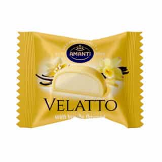 Цукерки Amanti VELATTO зі смаком Ванілі 1кг