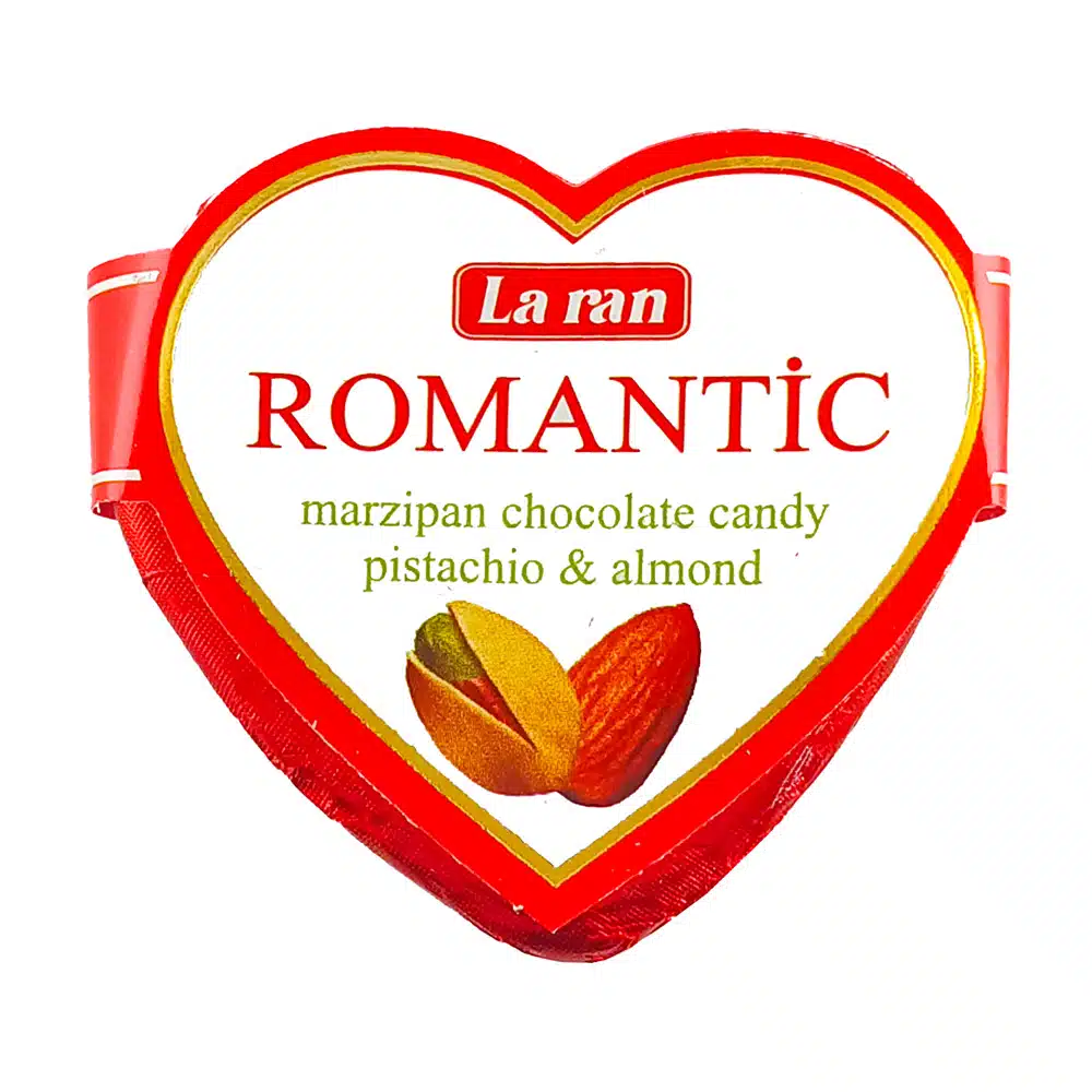 Цукерки La Ran Romantic з мигдалем та фісташкою