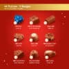 Цукерки Lindt Champs Milk Chocolate Lait (велика коробка) 482г — изображение 4