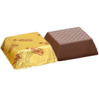 Цукерки Melbon (240) Молочний шоколад з мигдальним праліне