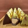 Конфеты Melbon Pyramid Молочный шоколад с миндальным пралине