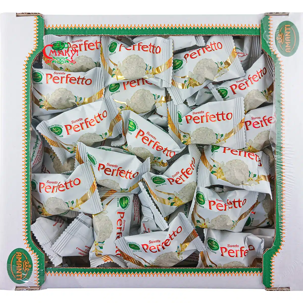 Конфеты Perfetto с ванилью 500г