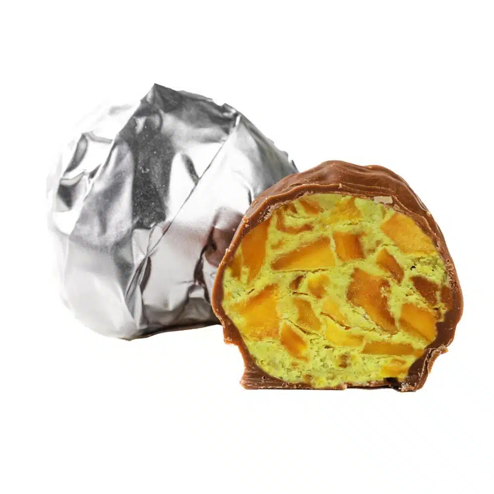 Дубайские конфеты Lux Choco #3107 с фисташкой и цукатами манго