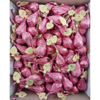 Дубайські цукерки Lux Choco #4007 Груша з полуничною начинкою