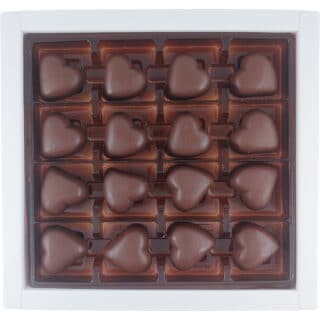 Дубайські цукерки Lux Choco Сердце з полуничним кремом 205г