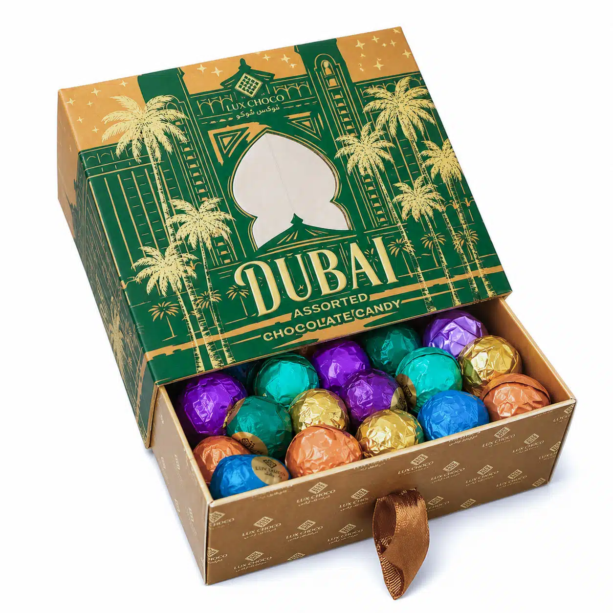 Дубайские конфеты Lux Choco в коробке 1кг