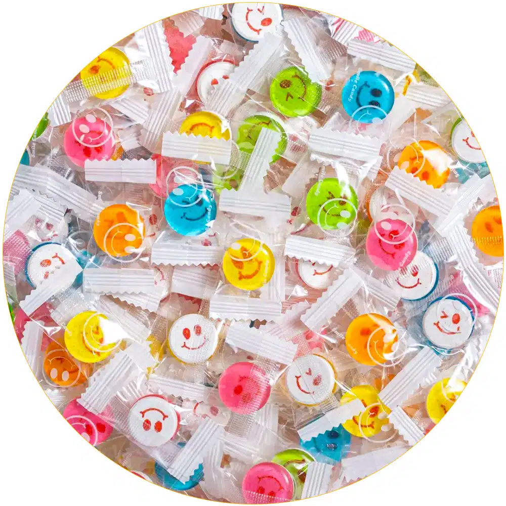 Фруктовые леденцы Smile Candy 250г