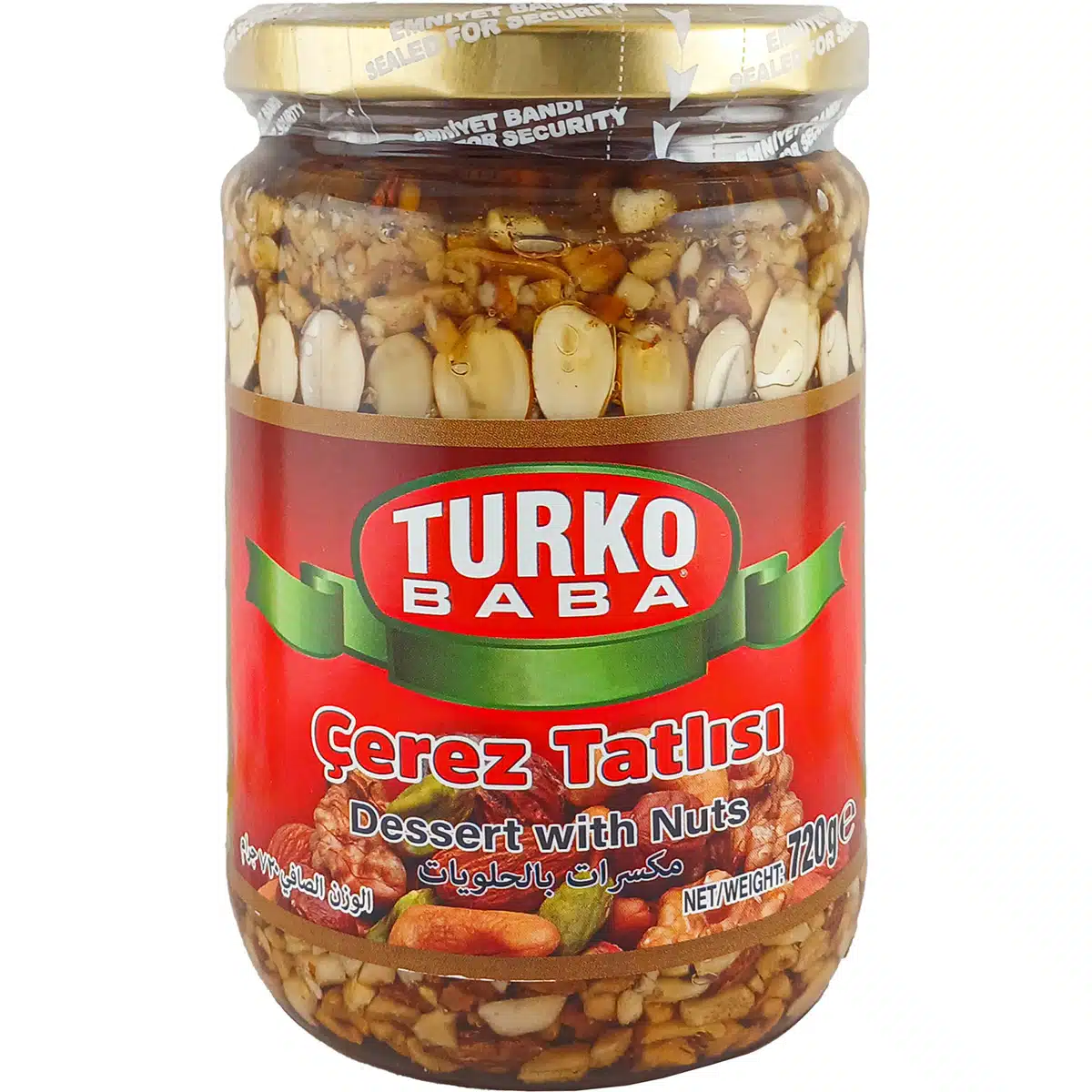 Орехи в меде Turko Baba 720г Орехи в меде Turko Baba 720г