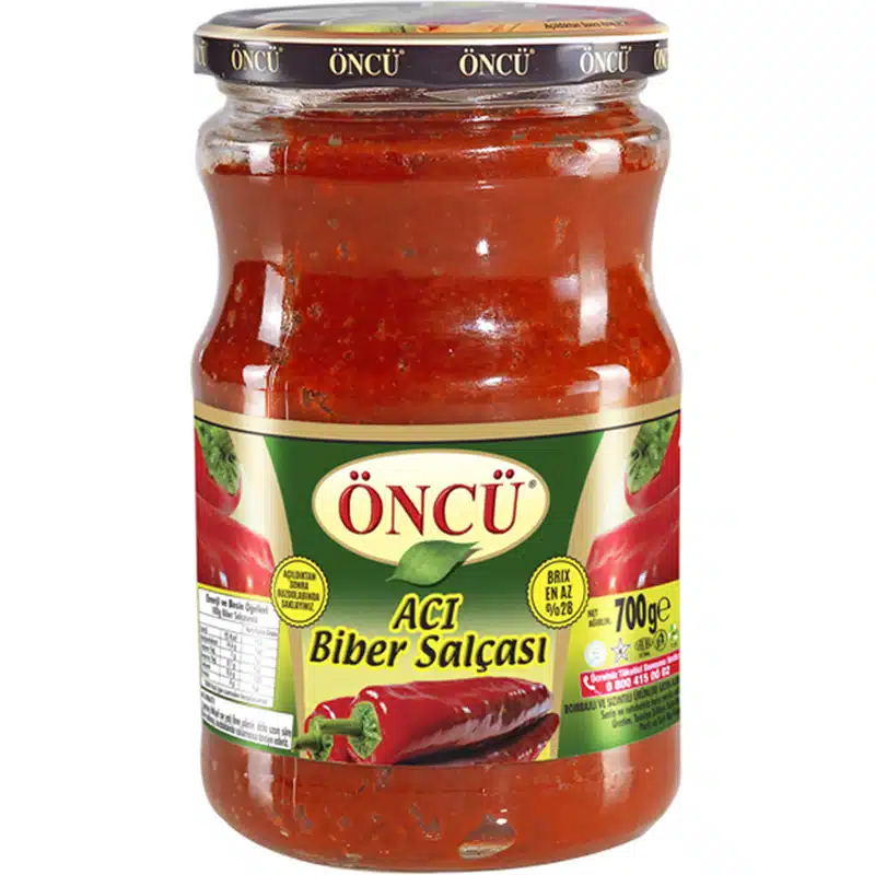 Острая перечная паста Oncu 700г