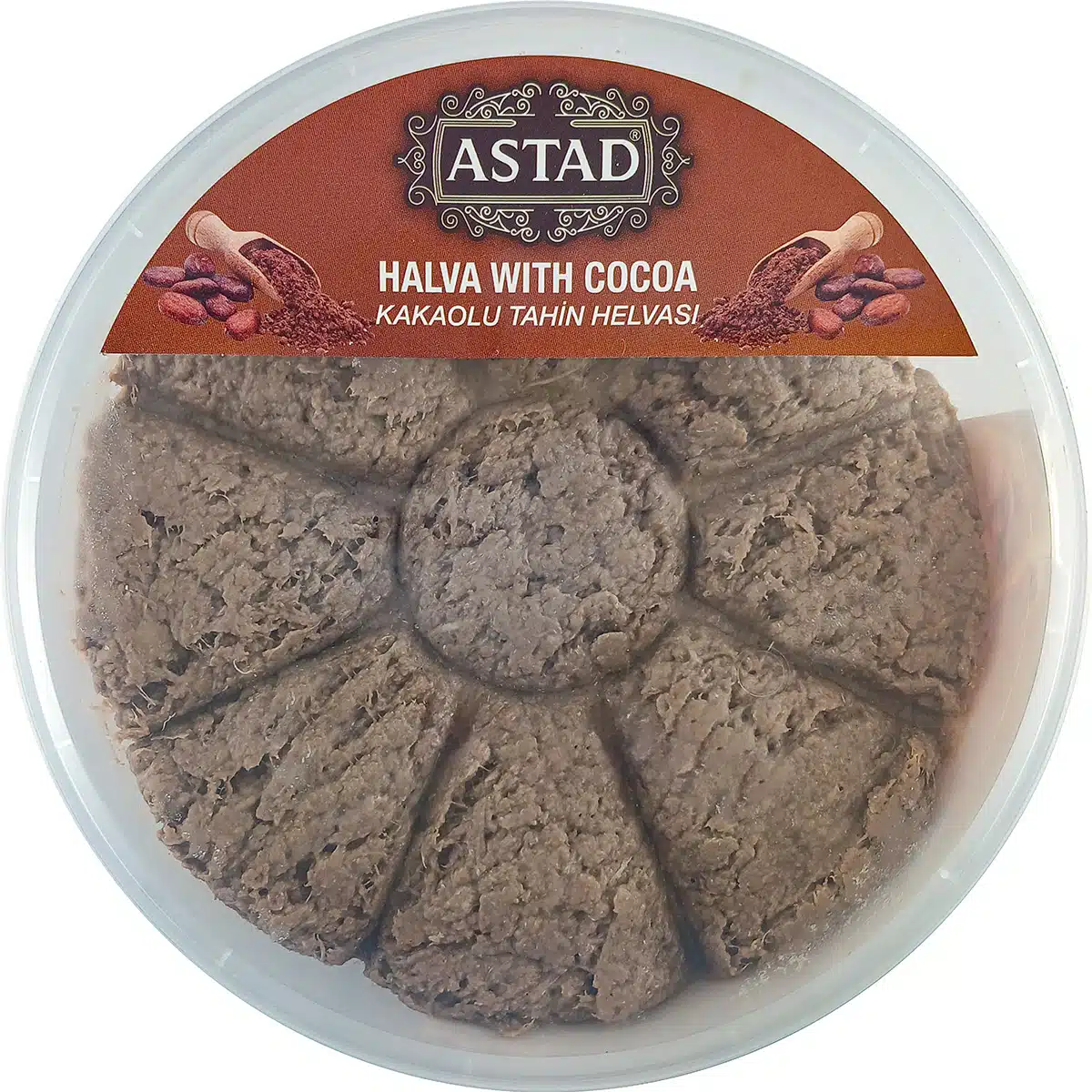 Халва кунжутная Тахинна ASTAD из какао 400г