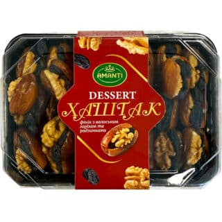 ХАШТАК финик королевский с грецким орехом и изюмом Amanti 350г