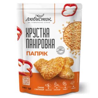 Хрустящая панировка Паприк Любисток 170г