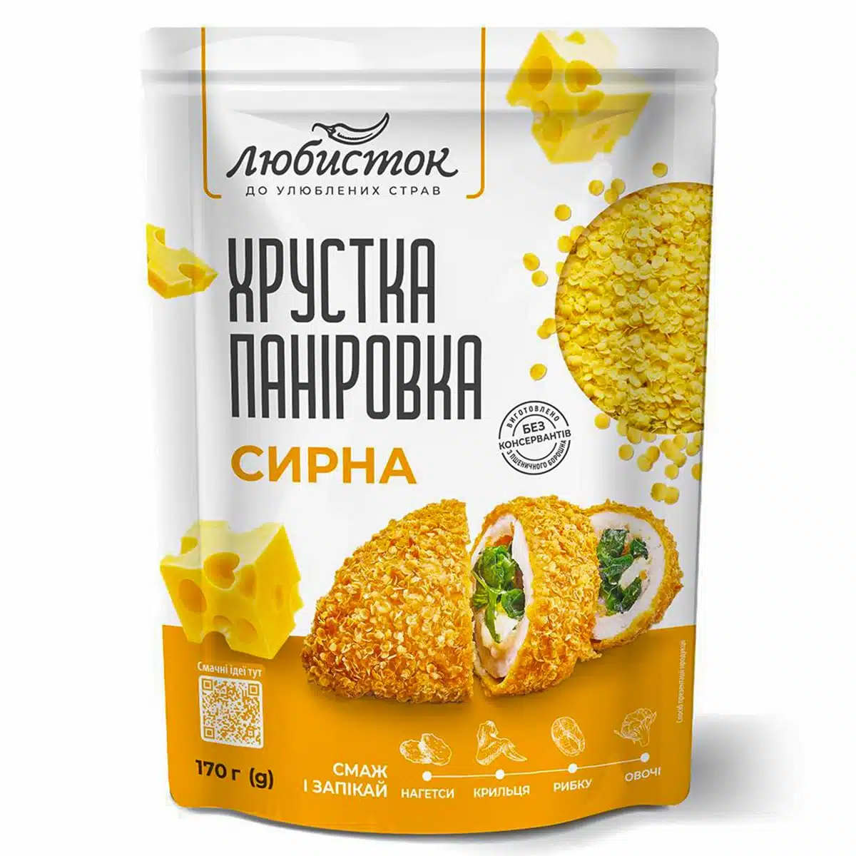 Хрустящая панировка Сырная Любисток