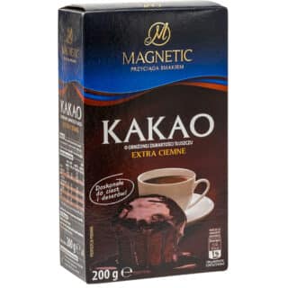 Какао порошок темний без цукру Magnetic 200г