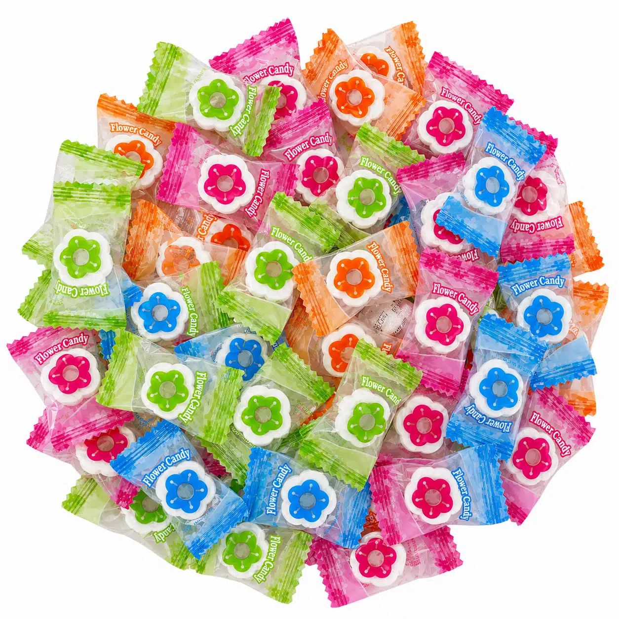 Карамель без сахара Flower Candy с витамином С 500г