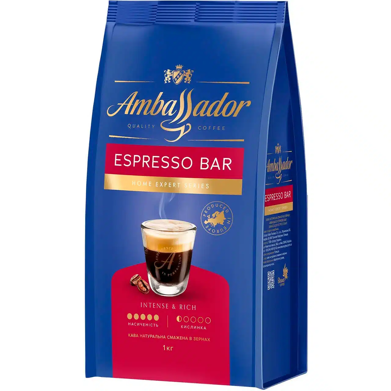 Кофе в зернах Ambassador Espresso Bar 1кг Кофе в зернах Ambassador Espresso Bar 1кг