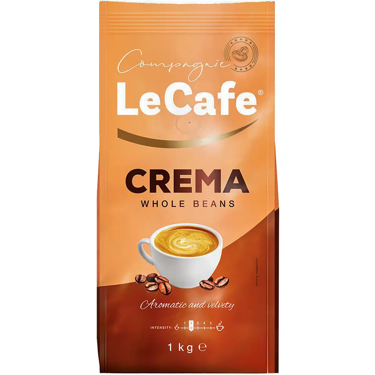 Кофе в зернах LeCafe Crema 1кг