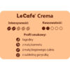 Кава в зернах LeCafe Crema 1кг (2/5) - Зображення 2