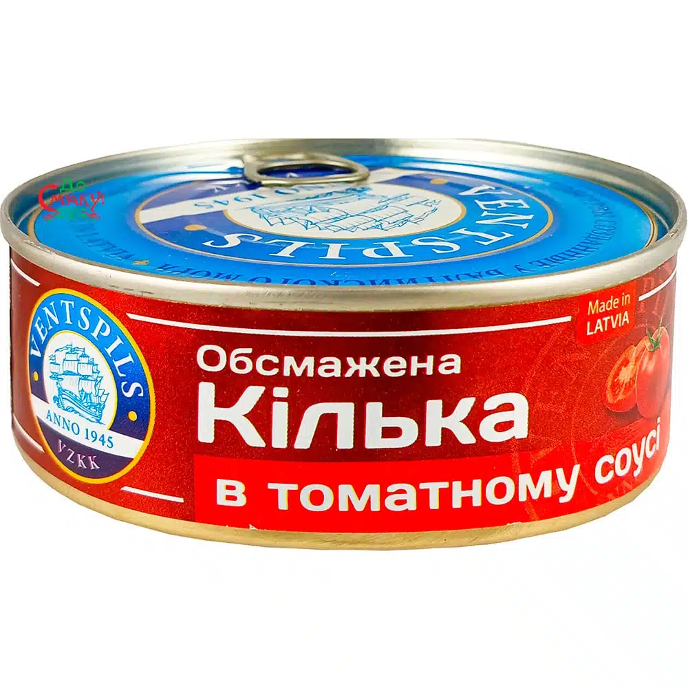 Килька в томатном соусе Ventspils 240г