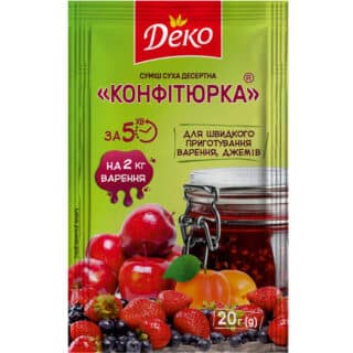 Конфітюрка для приготування варення та джемів Deko 20г