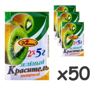 Пищевой краситель Зеленый Квітень