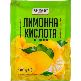 Лимонная кислота ЮНА 100 г