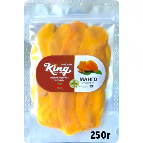 Манго сушеное King 250 г