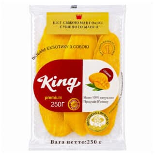 Манго сушеное King 250г (новый урожай)